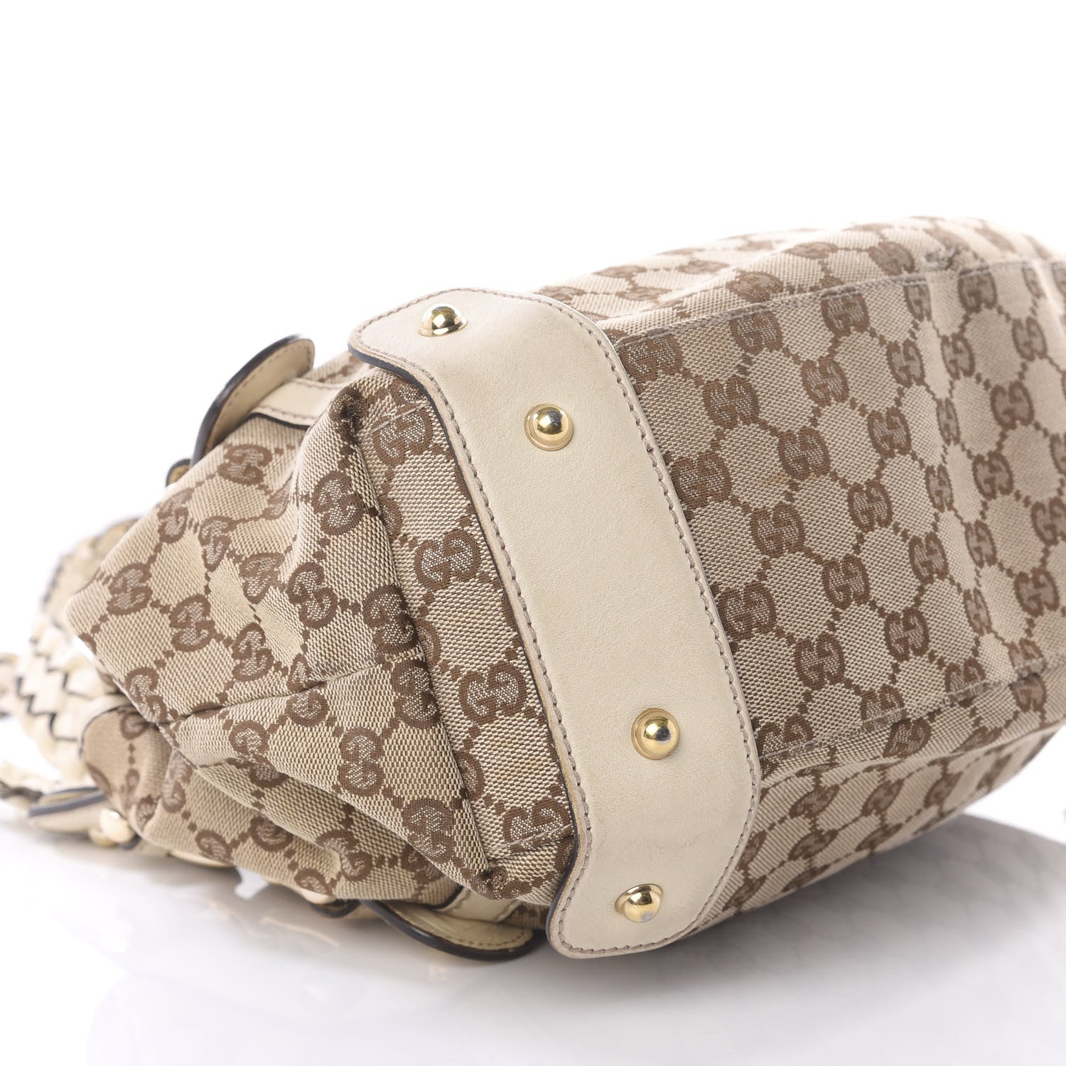 Gucci Monogram Small Pelham Shoulder Bag Off White 10 of 11