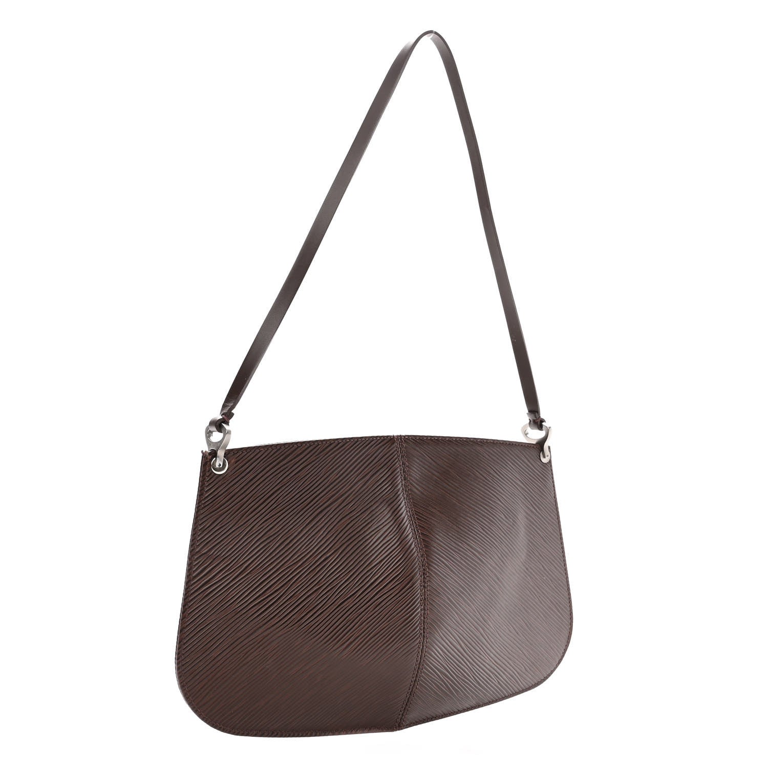 Louis Vuitton Epi Demi Lune Pochette Moka 3 of 11