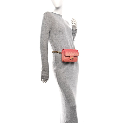 Chanel Caviar Quilted Sunset On The Sea Waist Bag Coral 3 of 19