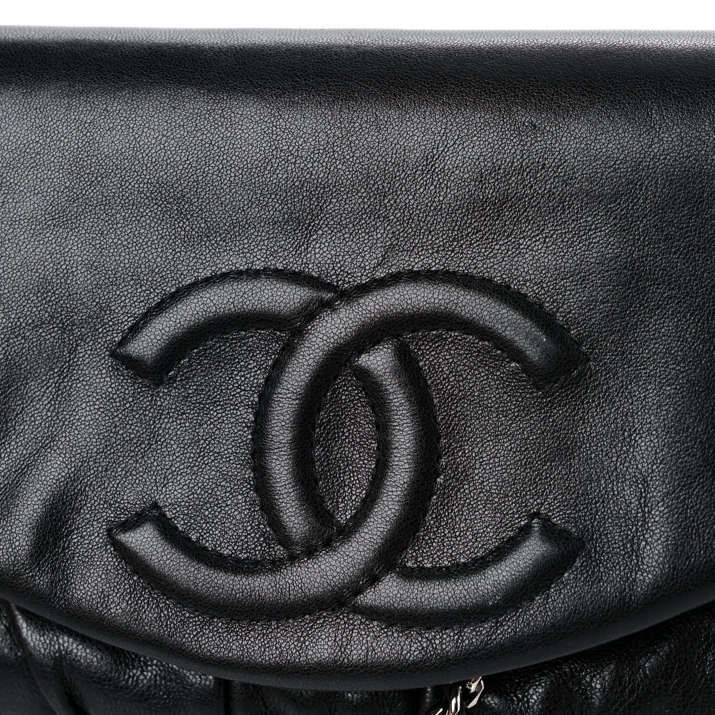 Caviar Half Moon Wallet On Chain WOC Black