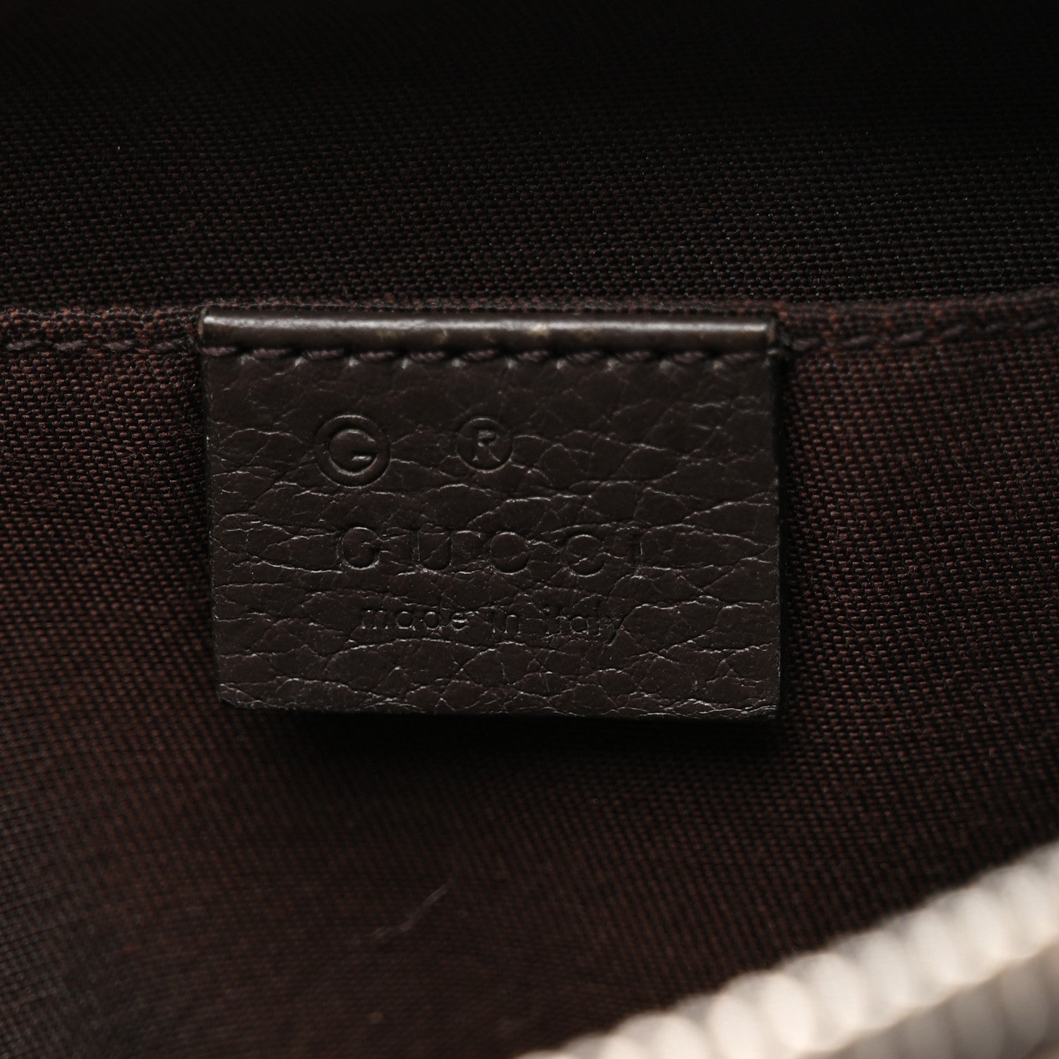 Gucci Monogram Belt Bag Dark Brown 6 of 10