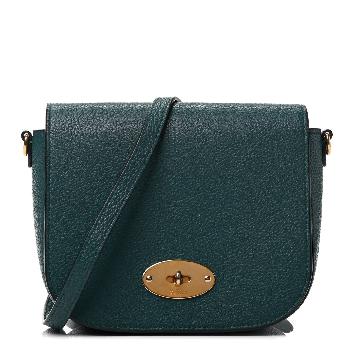 Mulberry Natural Grained Calfskin Small Darley Satchel Ocean Green 1 of 4