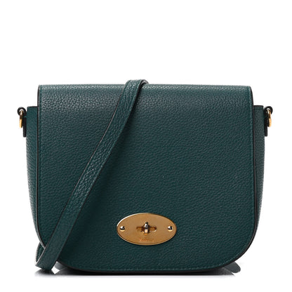 Mulberry Natural Grained Calfskin Small Darley Satchel Ocean Green 1 of 4