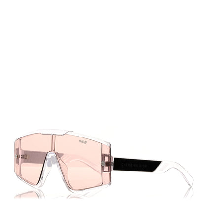 Christian Dior Acetate Diorxtrem MU Oblique Mask Sunglasses Crystal 1 of 9