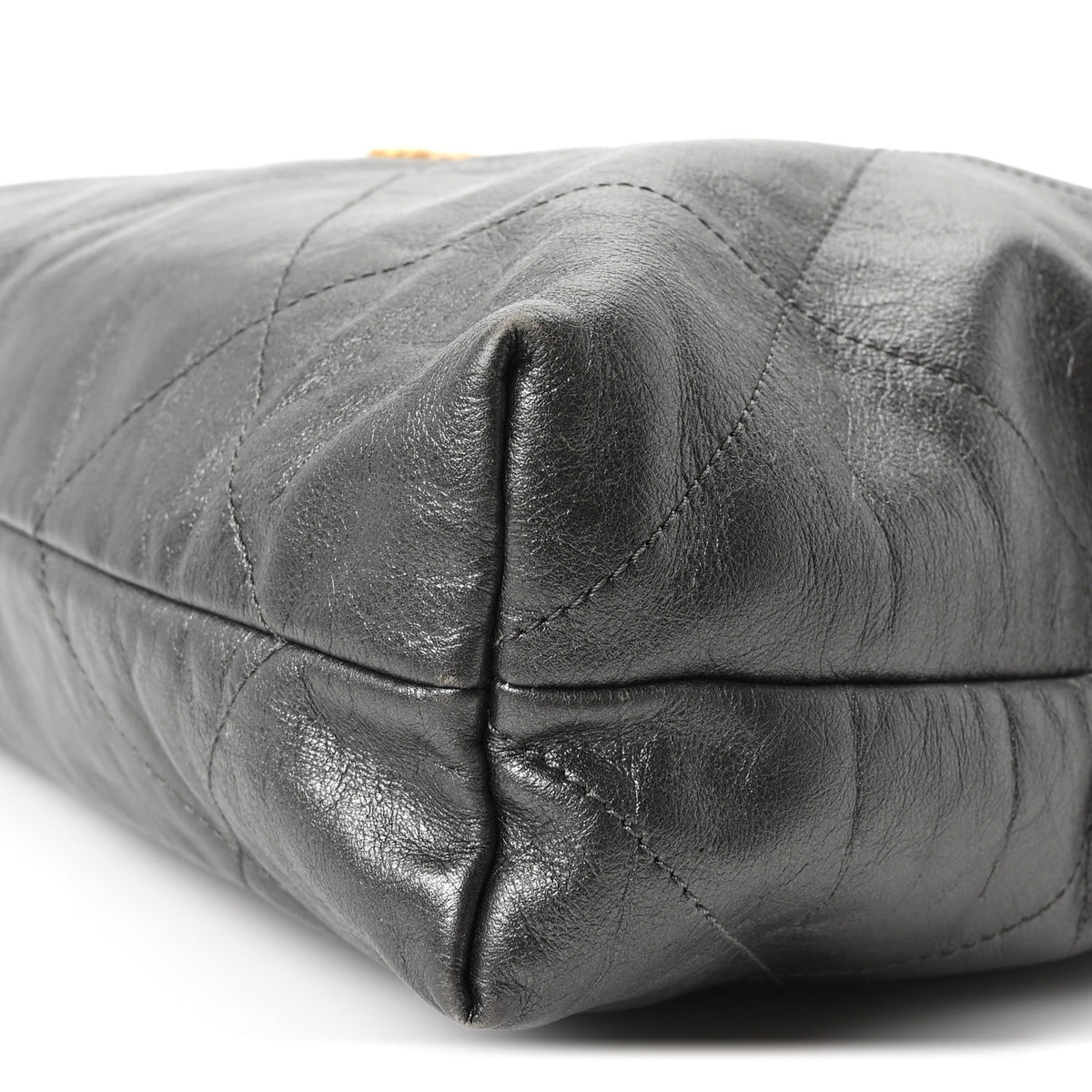 Chanel Metallic Calfskin Quilted Chanel 22 Ruthenium 10 of 10