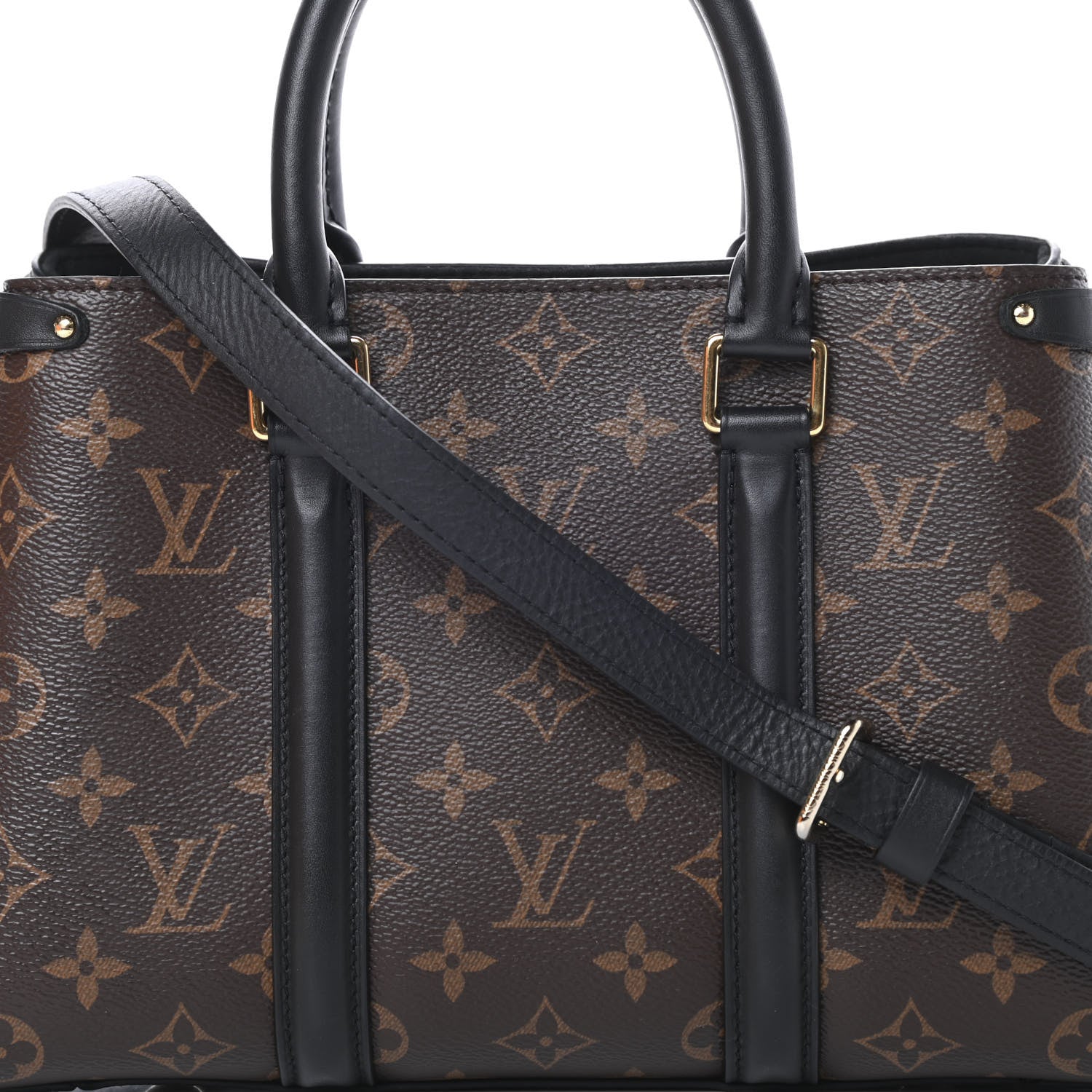 Louis Vuitton Monogram Soufflot BB Black 8 of 14