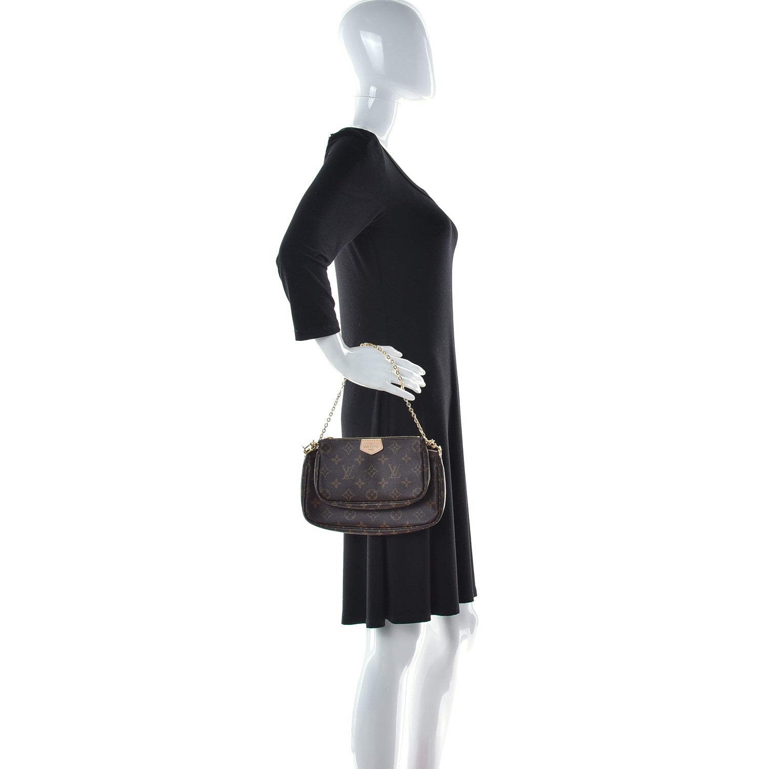 Louis Vuitton Monogram Multi Pochette Accessories Kaki 3 of 15