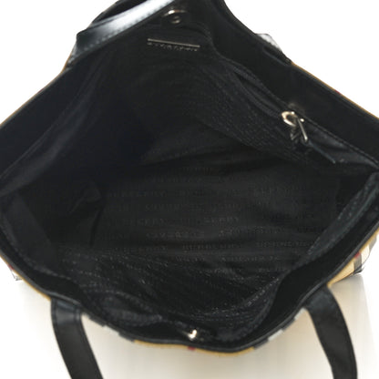 Burberry House Check Medium Tote Black 5 of 10
