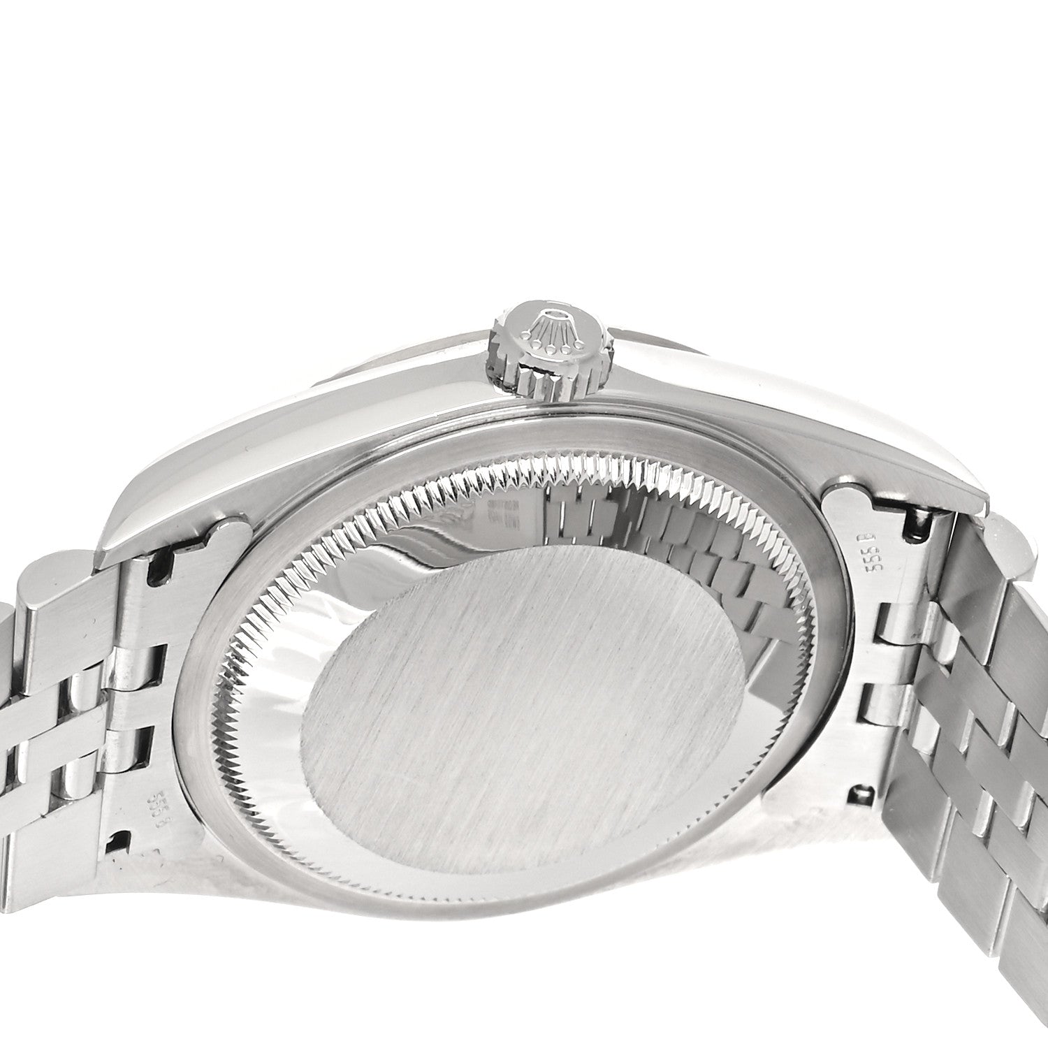 Rolex Stainless Steel 18K White Gold 36mm Oyster Perpetual Datejust Watch Silver 16234 4 of 4