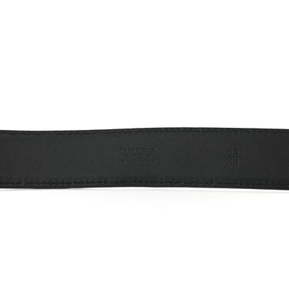 Chanel Lambskin CC Belt 85 34 Black 5 of 9