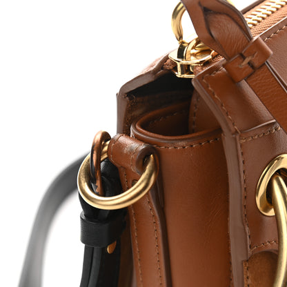 Chloe Calfskin Suede Small Roy Bag Caramel 9 of 9