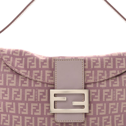 Fendi Zucchino Cuoio Baguette Lilla 8 of 12