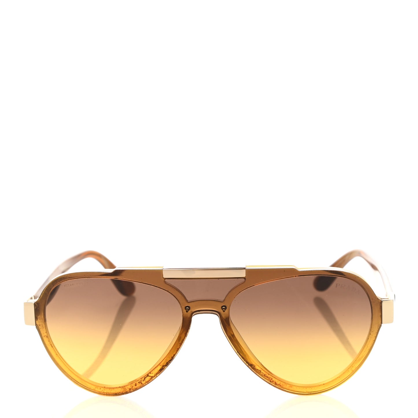 Aviator Sunglasses SPR 01U Light Brown