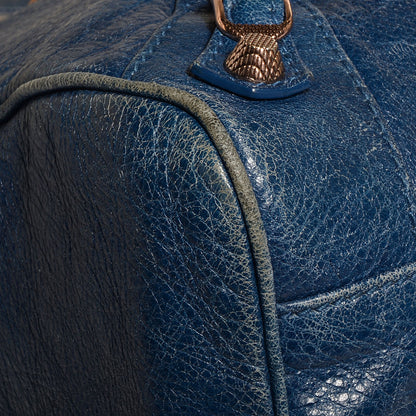 Balenciaga Agneau Giant 12 Rose Gold Hardware Velo Bleu Cobalt Bleu Electric 13 of 13