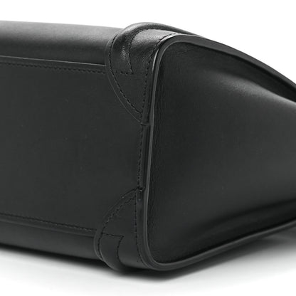 Celine Smooth Calfskin Nano Luggage Black 11 of 11