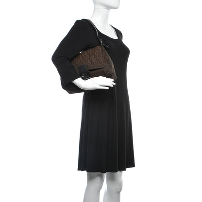 Fendi Zucchino Forever Mama Baguette Tobacco 2 of 7