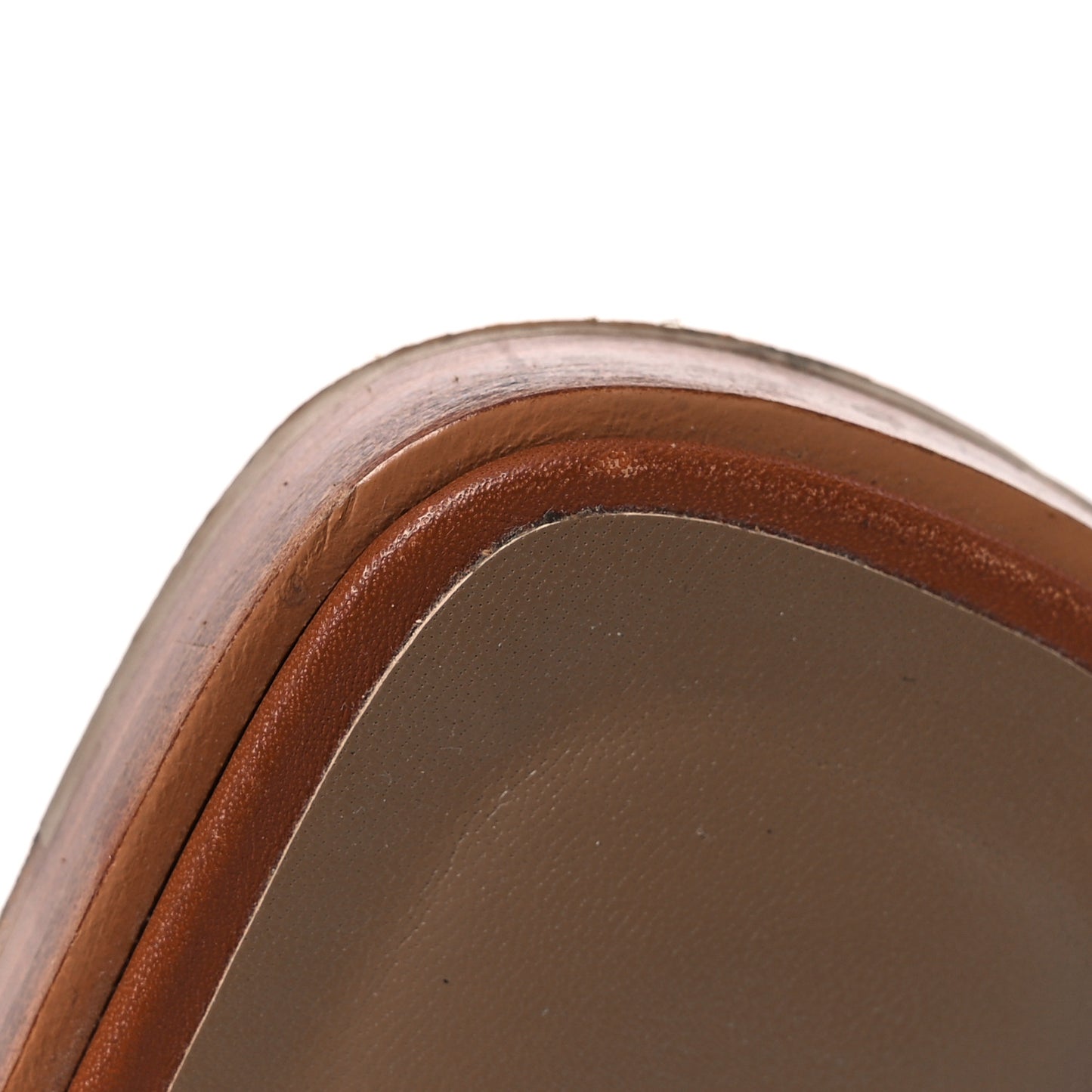 Box Calfskin Oran Sandals 37 Gold