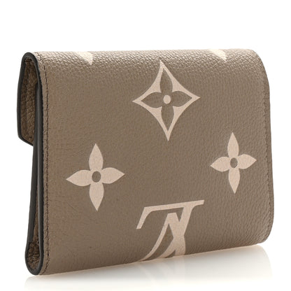 Louis Vuitton Empreinte Monogram Giant Victorine Wallet Tourterelle Creme 3 of 7