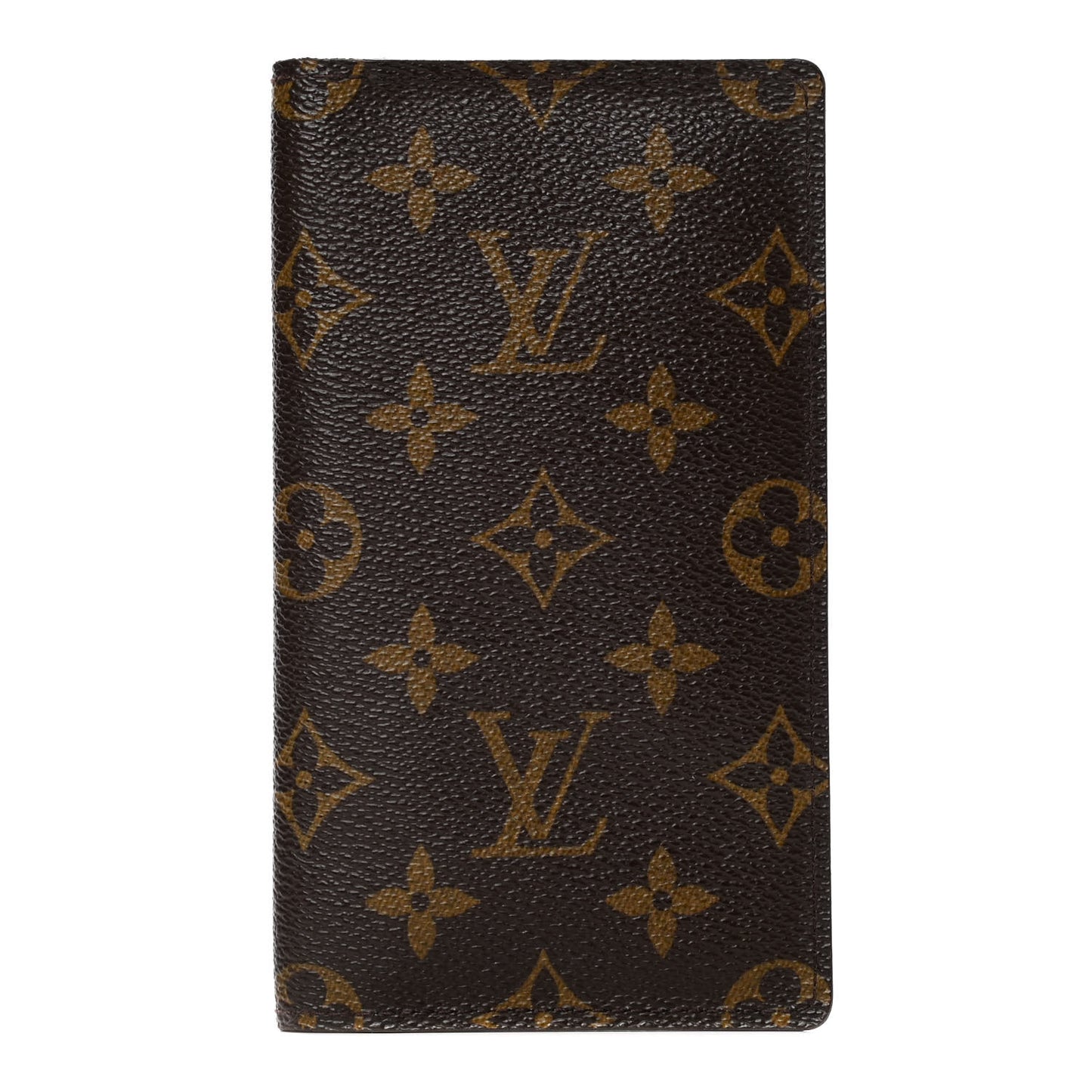 Monogram Checkbook Holder Case Wallet