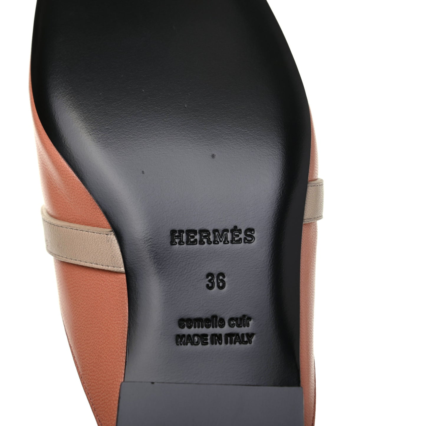 Goatskin Oz Mules 36 Rose Aube Multicolore