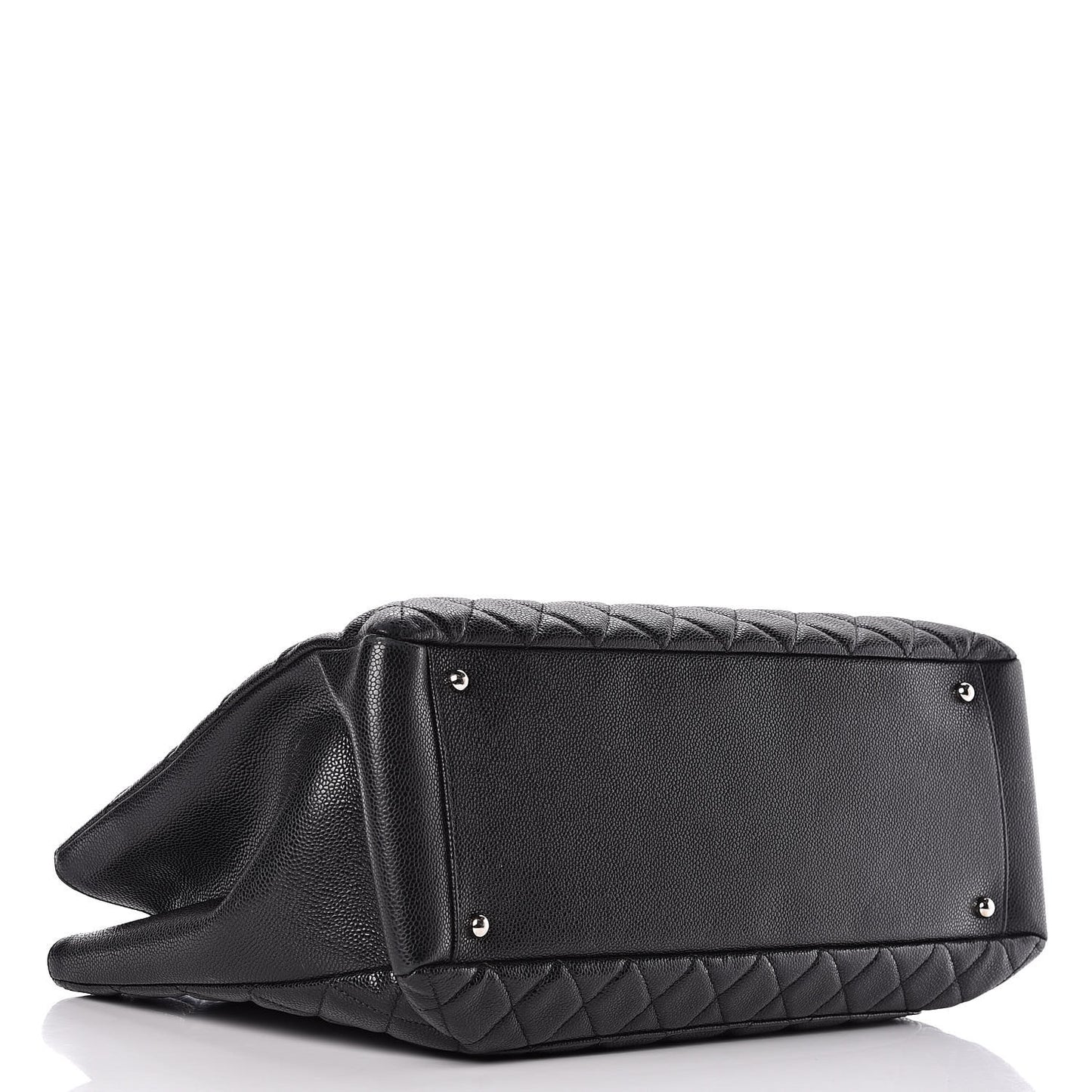 Caviar Quilted XL Grand Shopping Tote GST Black