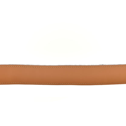 Hermes Shiny Porosus Crocodile 32mm Belt Strap 95 38 Graphite 4 of 4