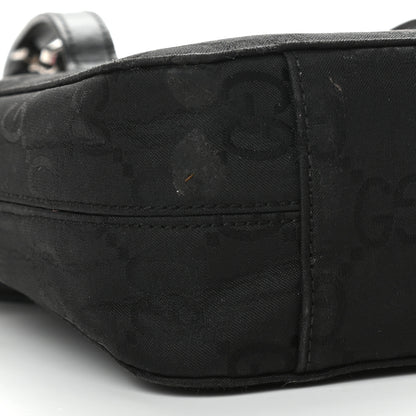 Gucci Nylon Monogram Tote Bag Black 7 of 8