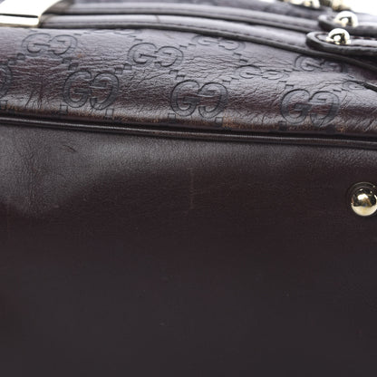Gucci Guccissima Medium Wave Boston Dark Brown 14 of 17