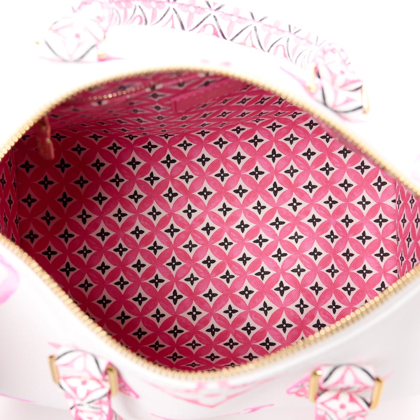 Monogram Giant By The Pool 2.0 Speedy Bandouliere 25 Rose