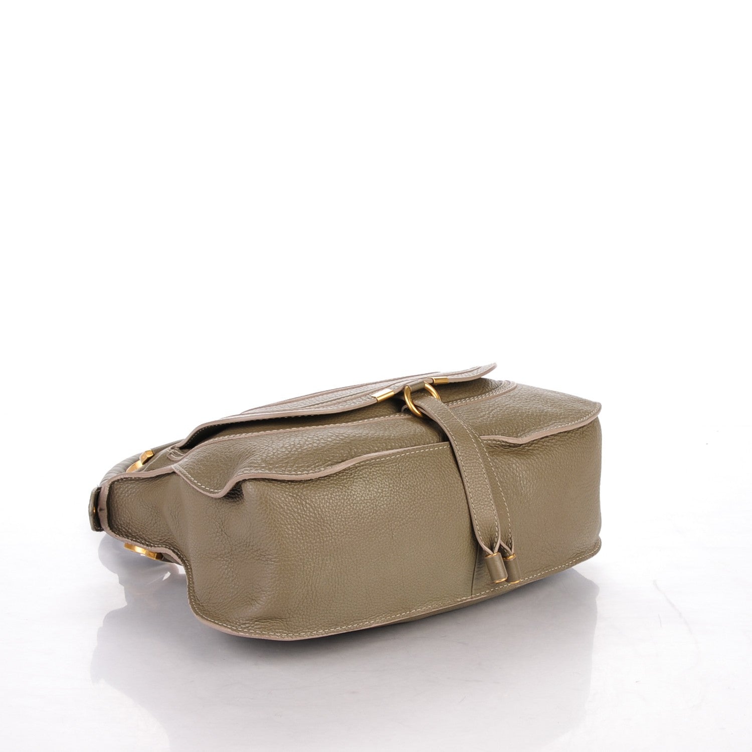 Chloe Calfskin Medium Marcie Satchel Baobab Green 4 of 7