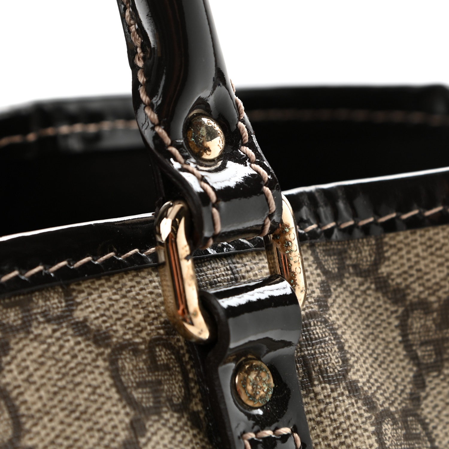 Gucci GG Plus Monogram Medium Joy Tote Dark Brown 12 of 12
