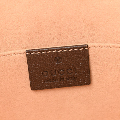 Gucci GG Supreme Monogram Web Ophidia Pouch Brown 6 of 8