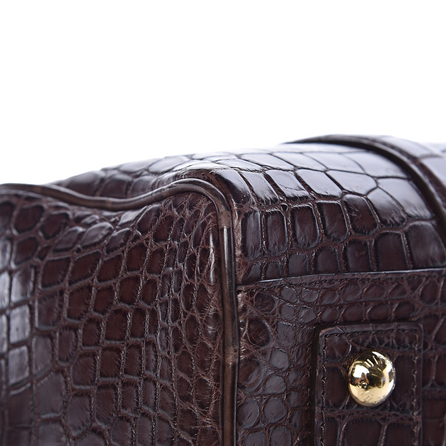 Matte Alligator SC Bag PM Chocolate