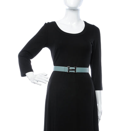 Hermes Box Togo 32mm H Belt 80 Black Ciel 2 of 10