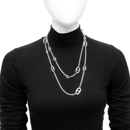 Hermes Sterling Silver Farandole Necklace 120 2 of 6