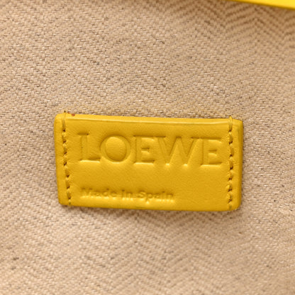 Loewe Calfskin Embossed Large Double Amarillo Pouch Yellow 6 of 17