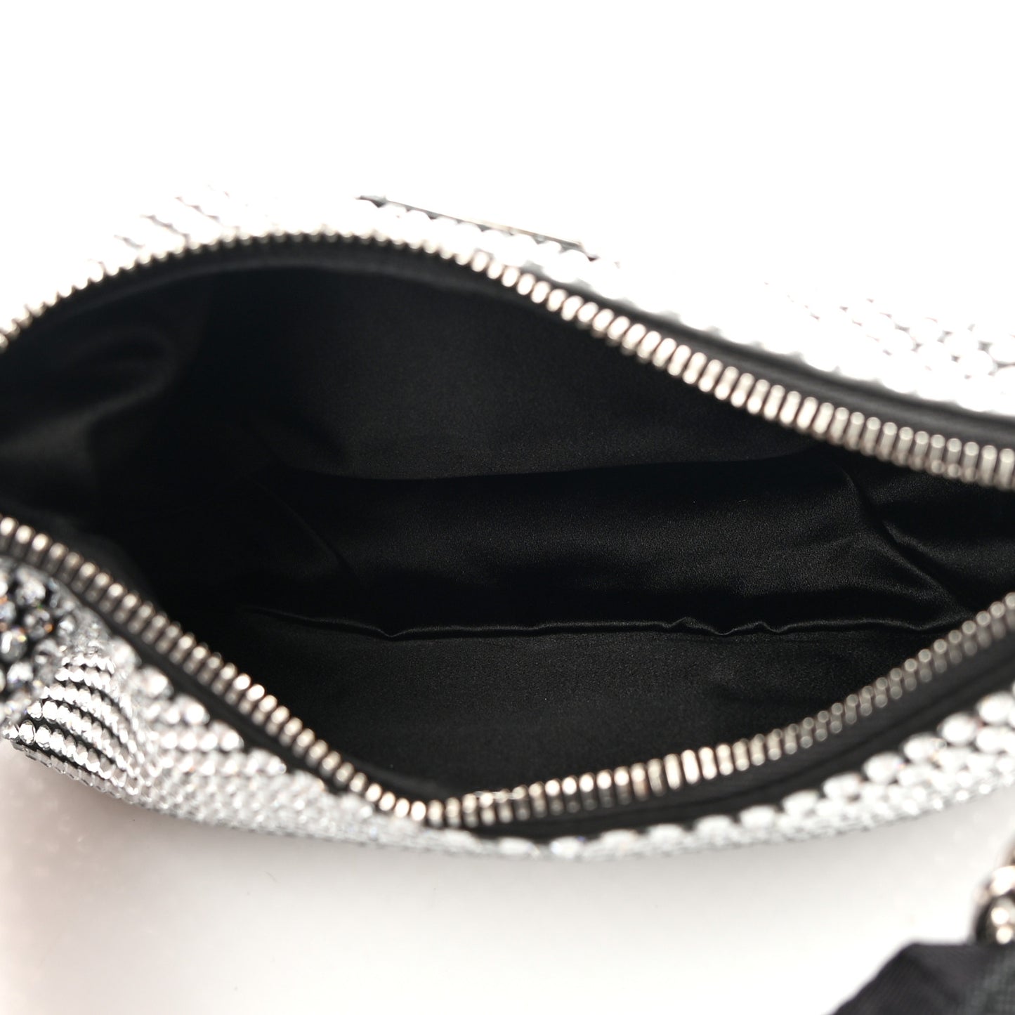Satin Crystal Re-Edition 2005 Shoulder Bag Cristal