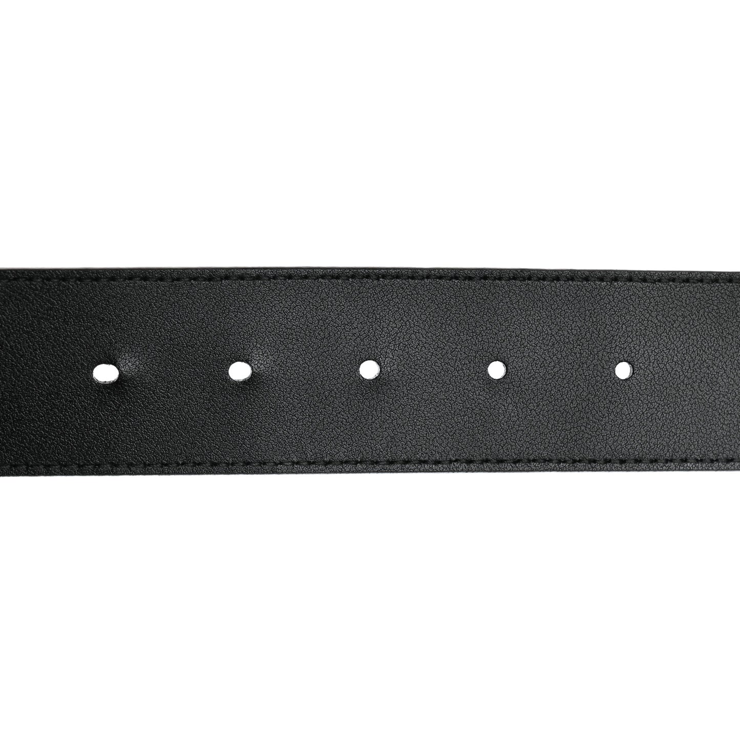 Textured Calfskin Double G 40mm Belt 85 34 Black