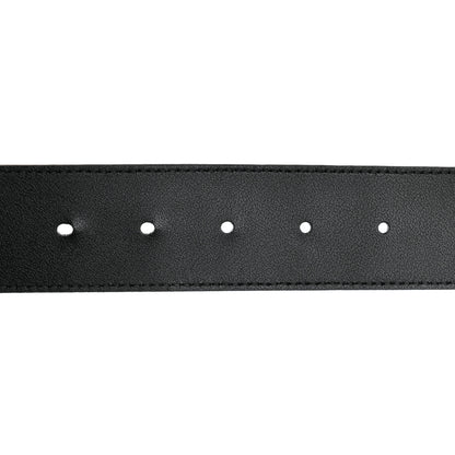Gucci Textured Calfskin Double G 40mm Belt 85 34 Black 4 of 5