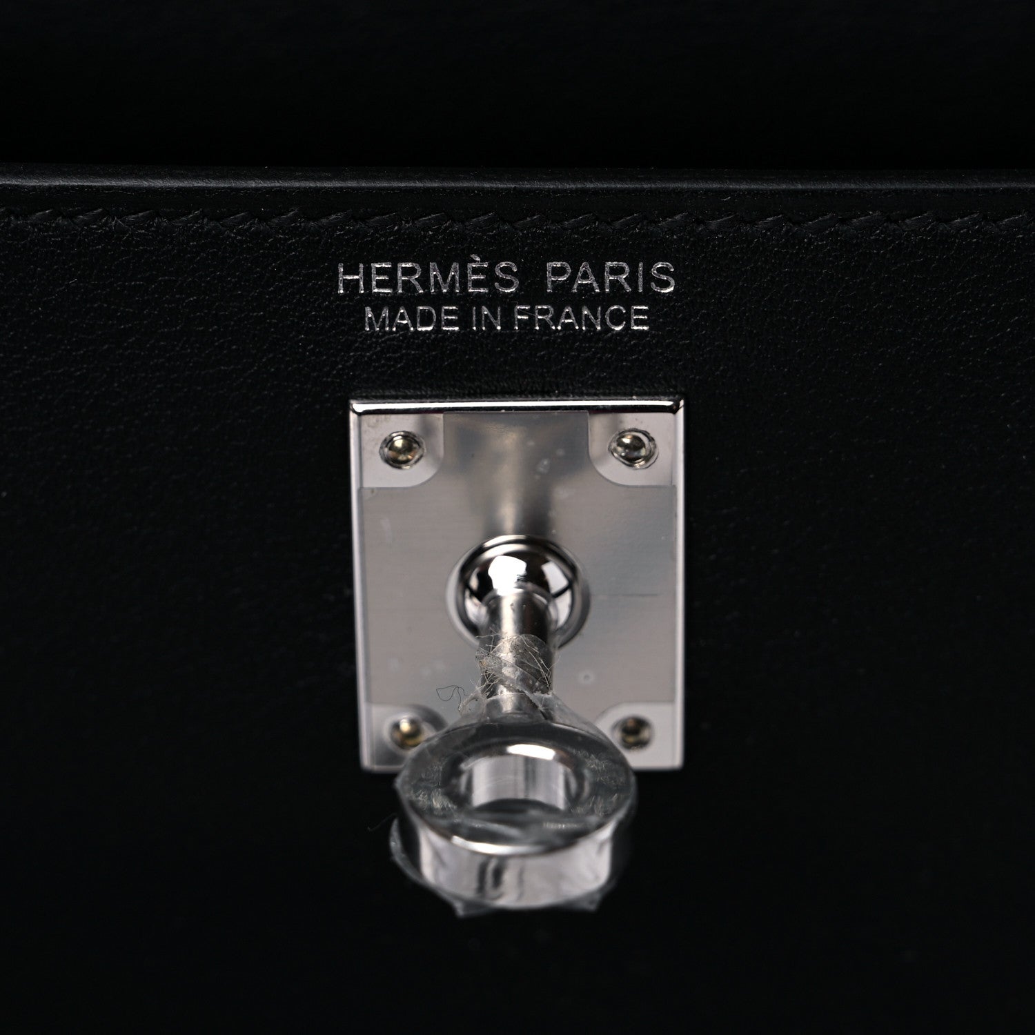Hermes Swift Kelly Danse Anate Fringed Belt Bag Black 8 of 13