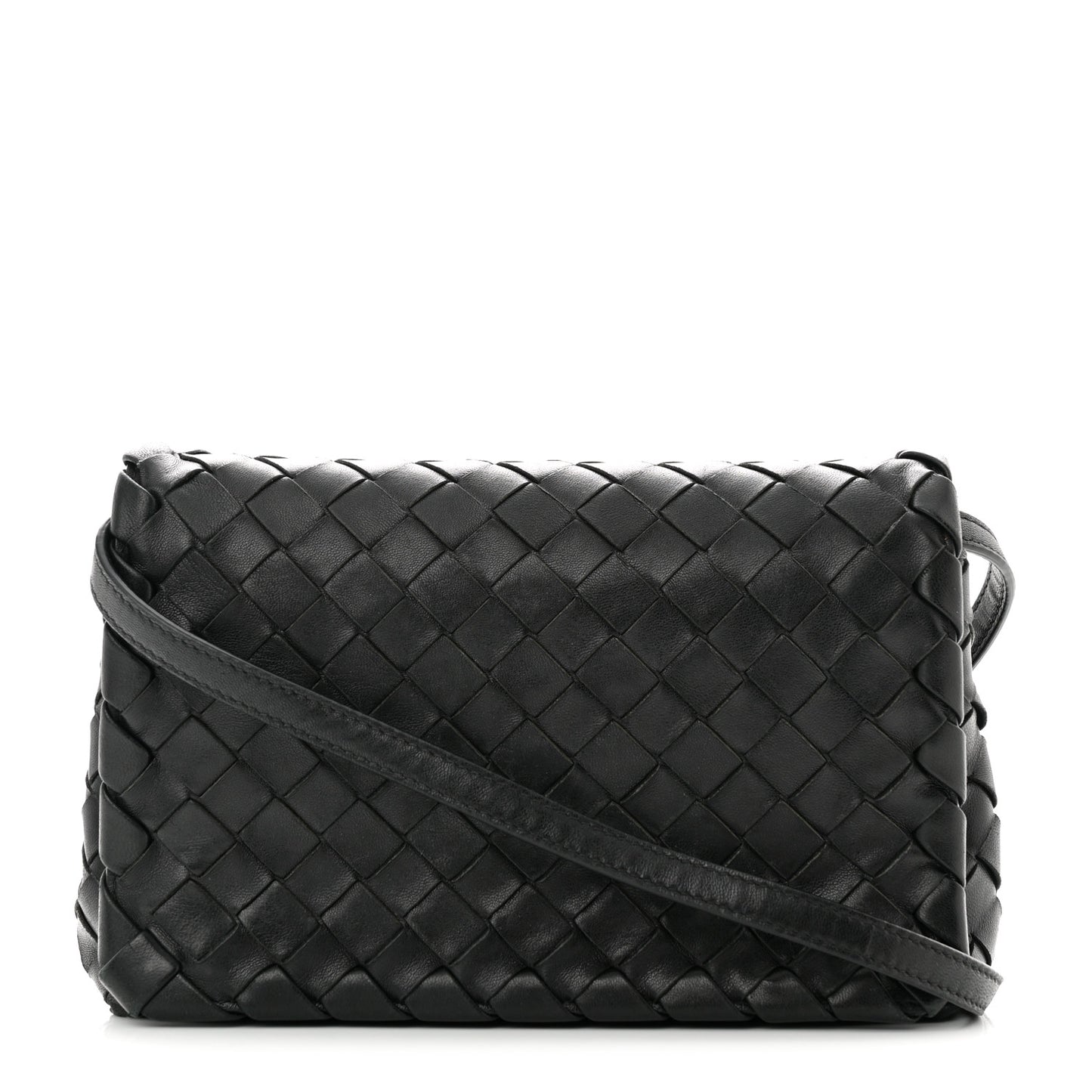 Nappa Intrecciato New Olympia Mini Bag Black