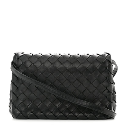 Bottega Veneta Nappa Intrecciato New Olympia Mini Bag Black 1 of 10