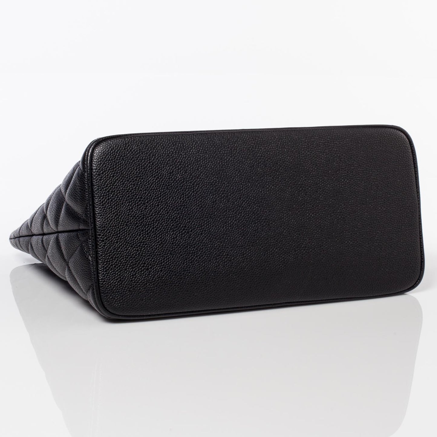 Caviar Medallion Tote Black