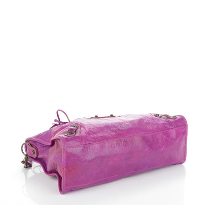 Balenciaga Chevre Classic Hardware City Magenta 4 of 7
