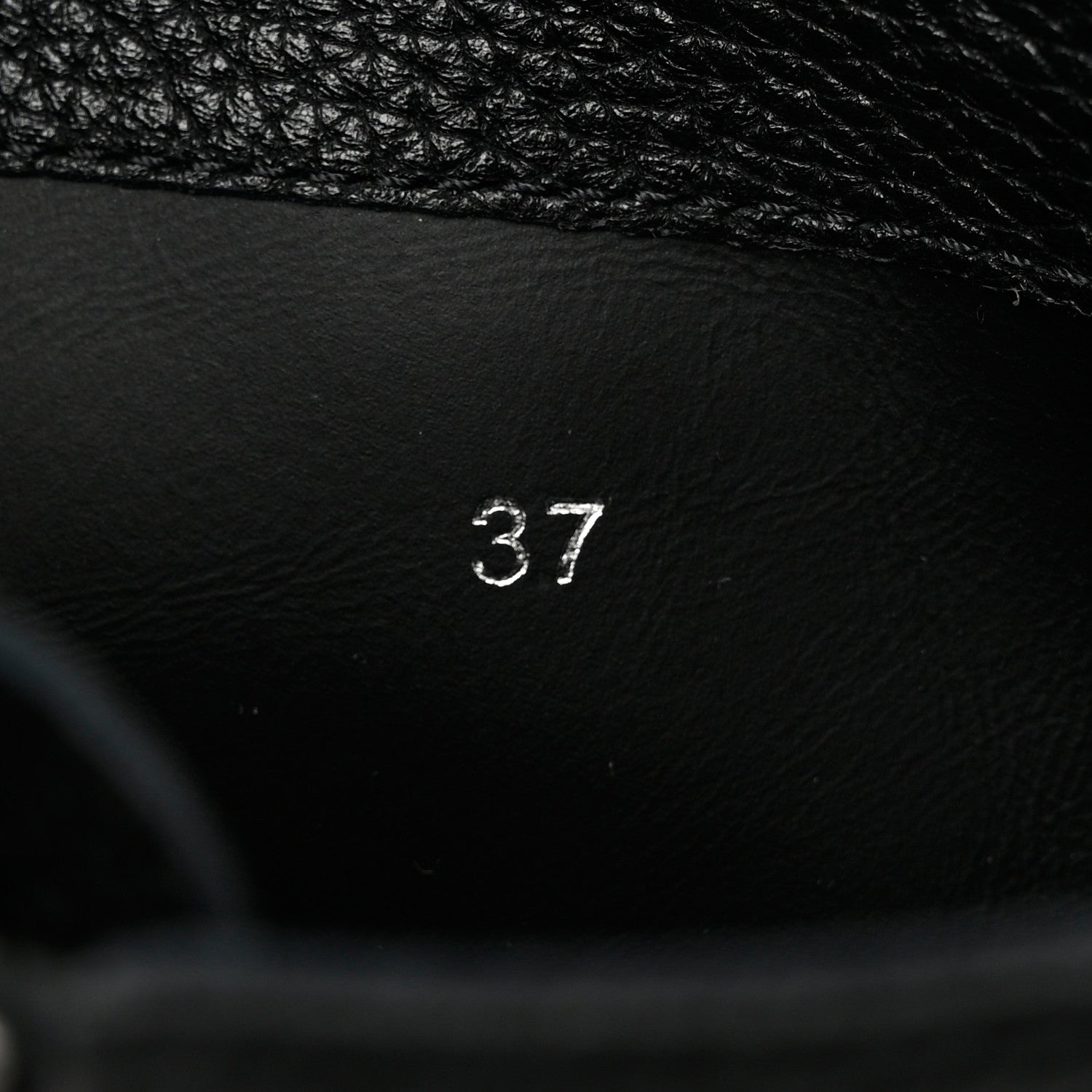 Givenchy Grained Calfskin Shark Lock Biker Ankle Boots 41 Black 9 of 9
