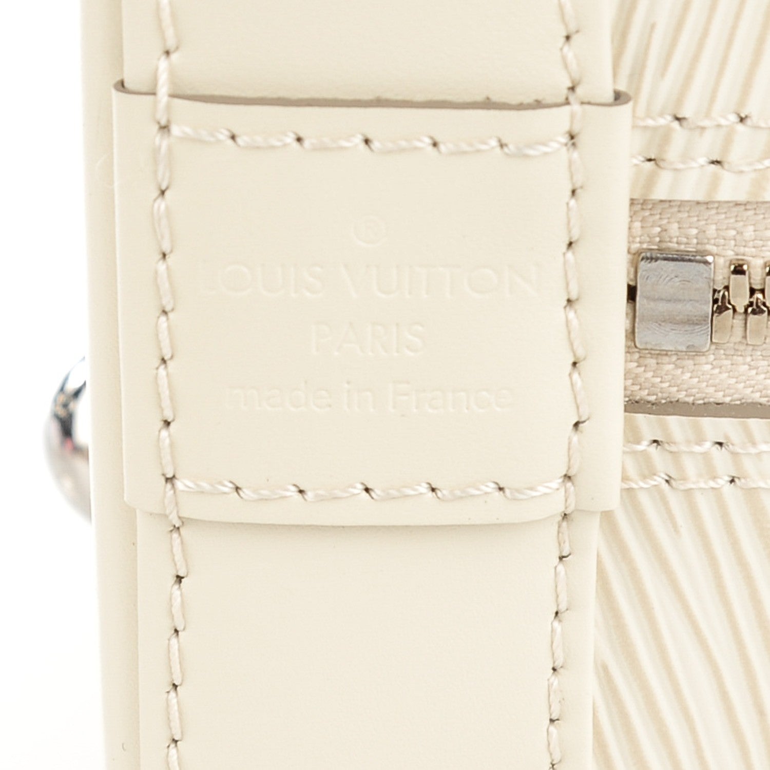 Louis Vuitton Epi Alma PM Ivory 6 of 8