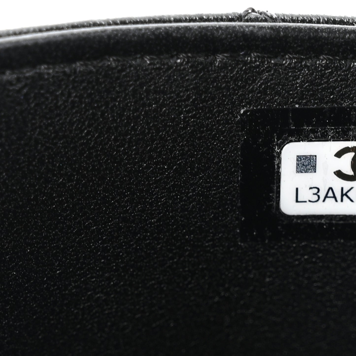 Calfskin Quilted Mini Basket Top Handle Vanity Case Black