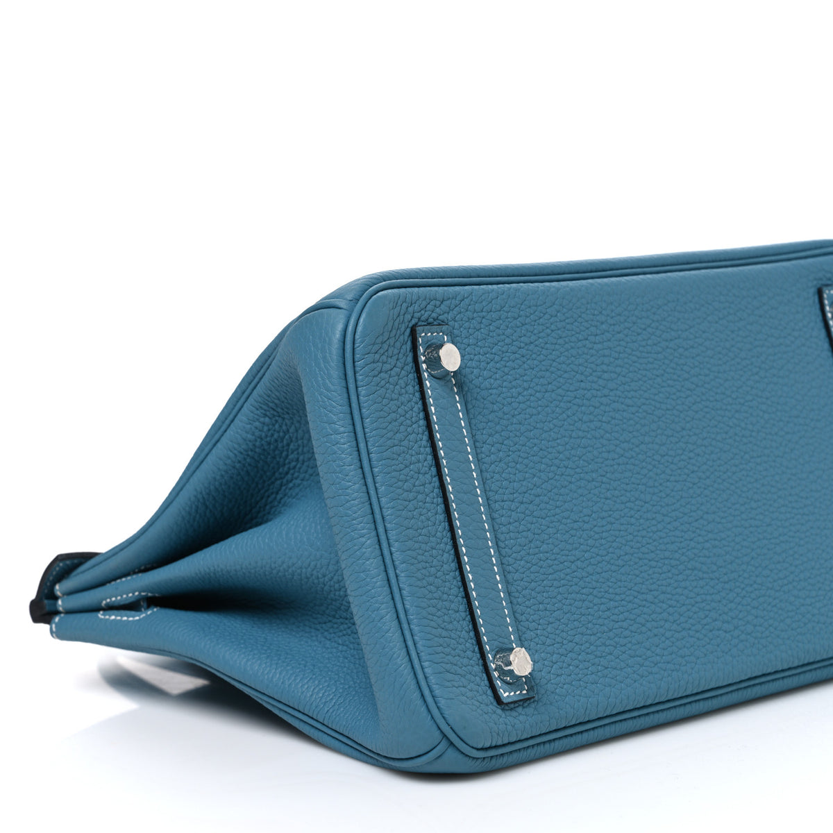 Hermes Togo Birkin 30 New Bleu Jean 9 of 10