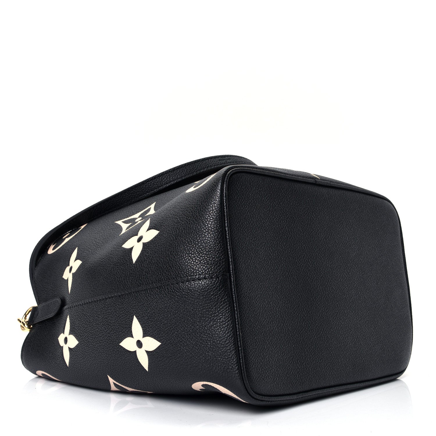 Louis Vuitton Empreinte Monogram Giant Neonoe MM Black Beige 3 of 4