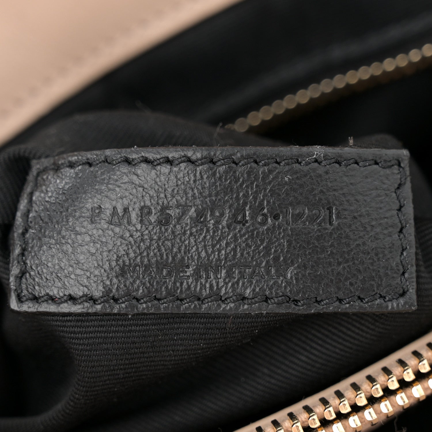 Saint Laurent Calfskin Y Quilted Monogram Medium Loulou Chain Satchel Nude Powder 7 of 15